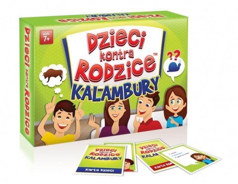 Gra karciana Dzieci kontra rodzice Kalambury Kangur