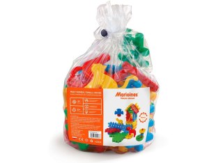 Klocki konstrukcyjne Waffle 31 elementów mały domek Marioinex