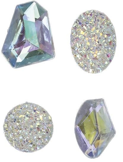 Kryształki Craft-Fun Series 16 sztuk srebrne Titanum (23mH03146)