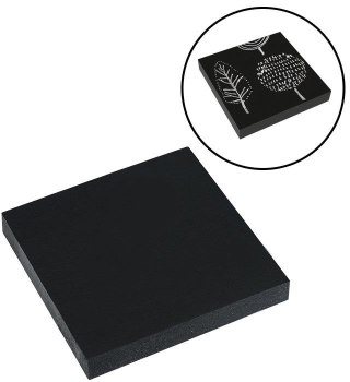 Notes samoprzylepny (karteczki) 654 BL czarny 100k [mm:] 75x75 Eagle (150-1452)