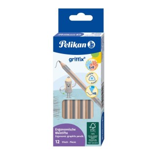 Ołówek Griffix 822947 HB Pelikan (300000453)