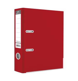 Segregator ringowy bordowy 75mm z dżwignią A4 75mm bordowy Interdruk (5902277275790)