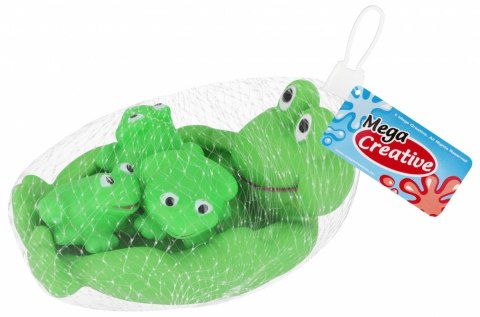 Zabawka do kąpieli żabki 4 szt. Mega Creative (545702)