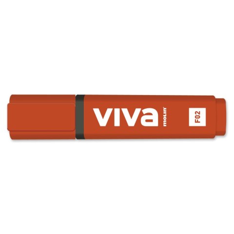 Zakreślacz czerwony Fluo Viva