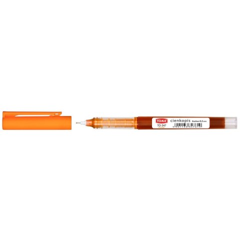 Cienkopis pomarańczowy wkład pomarańczowy 0,5mm 1kol. Toma (to-347)