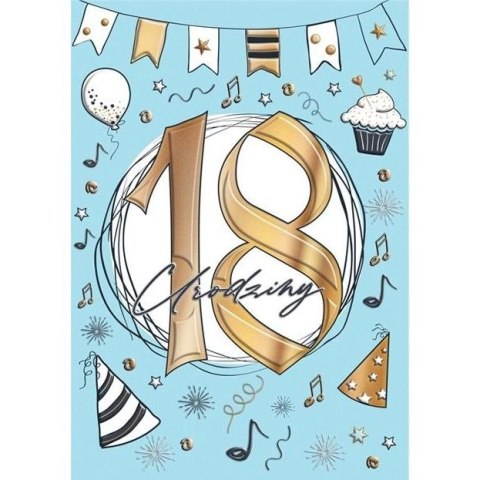 Kartka składana Karnet A5 18 Boy A5 Henry (5905701484836)