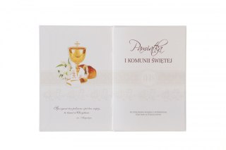 Książeczka pamiątkowa z komunii komunia Matka Merigraf (5902221808555)