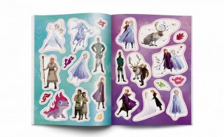 Książka dla dzieci Kraina lodu 2 Naklejam i Koloruję Ameet (NAK 9112)