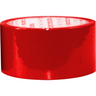 Taśma pakowa 48x50 [mm x yd] czerwona Iter A&G