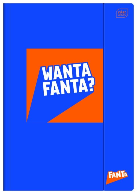 Teczka kartonowa na gumkę COCA COLA MAT+UV A4 mix Interdruk