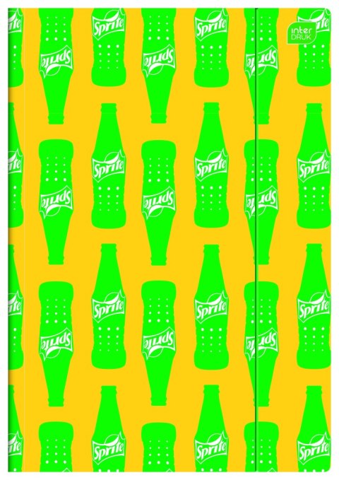 Teczka kartonowa na gumkę COCA COLA MAT+UV A4 mix Interdruk