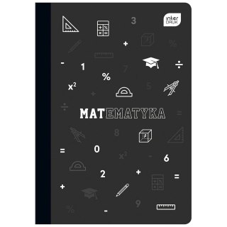 Zeszyt tematyczny Matematyka A5 60k. 70g krata Interdruk