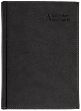 Kalendarz nauczyciela książkowy (terminarz) Vivella czarny A5 Wydawnictwo Wokół Nas (A5TA071B)