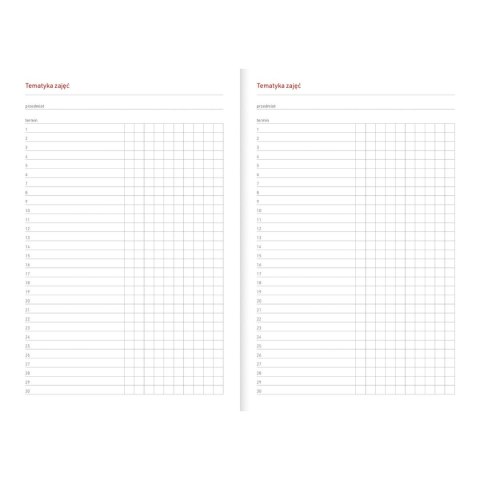 Kalendarz nauczyciela książkowy (terminarz) Vivella czarny A5 Wydawnictwo Wokół Nas (A5TA071B)