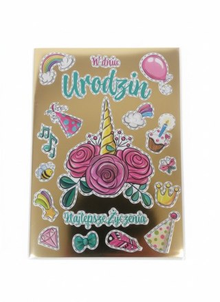 Kartka składana B6 ATRYBUTY B6 Henry (5908451981822)