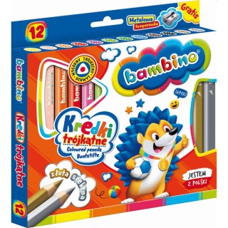 Kredki ołówkowe 12 kol. St.Majewski