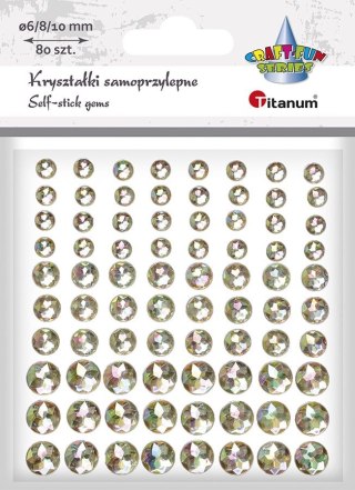 Kryształki Craft-Fun Series 80 szt złote Titanum (23mH0330)