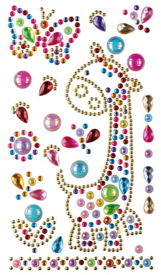 Kryształki Craft-Fun Series samoprzylepne żyrafa Titanum (21XZ1216-7)