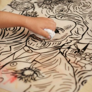 Podkład na biurko FUNNY MAT TRANSPARENT Wincent Van Gog sfu1253 polipropylen PP [mm:] 300x400 Strigo (8681379312530)