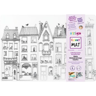 Podkład na biurko FUNNY MAT TRANSPARENT ŻYCIE NA FARMIE sfu1143 polipropylen PP [mm:] 335x480 Strigo (8681379311434)