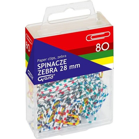Spinacze Zebra Grand (110-1634)
