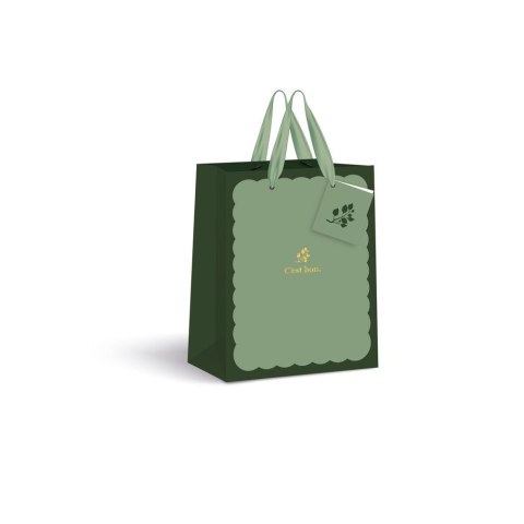 Torba prezentowa GOLD 33x46x10 [mm:] 330x460x 100 Interdruk (190g duża)