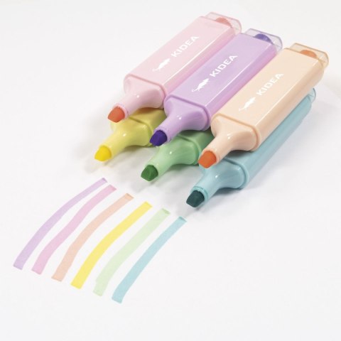 Zakreślacz Pastel wkład mix Kidea (ZP6KA)