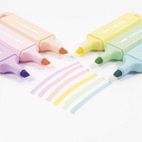 Zakreślacz Pastel wkład mix Kidea (ZP6KA)