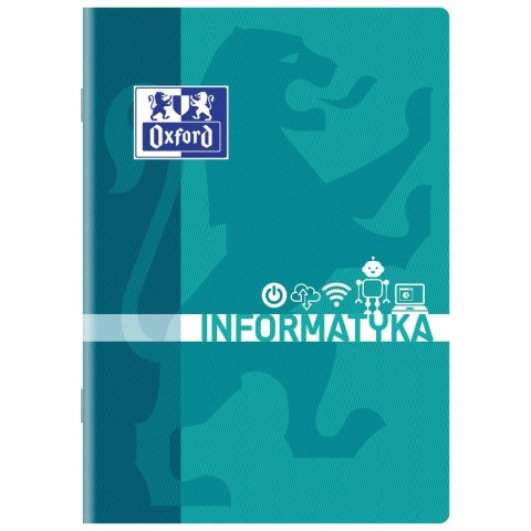 Zeszyt tematyczny angielski A5 60k. 90g krata Oxford (400139056)