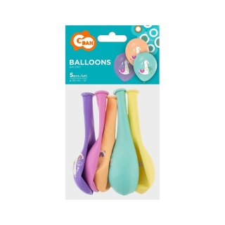 Balon gumowy Lamy 5 szt mix 12cal Godan (134GZ-LAM5)