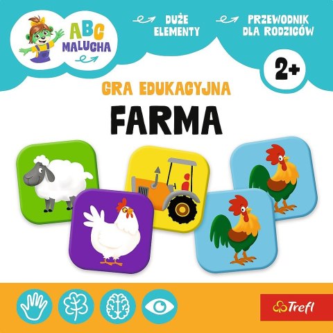 Gra edukacyjna ABC Malucha Farma Trefl (02909)
