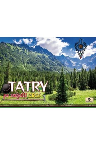 Kalendarz ścienny ALBUMOWY TATRY PO ZBÓJU 320mm x 470mm Pan Kalendarzyk (KSA V.5)