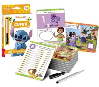 Książeczka edukacyjna Disney Uczy. Cyfry. Karty Ameet (UMK 9301)