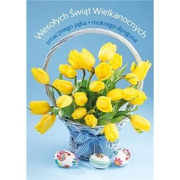 Pocztówka wielkanocna Pol-mak