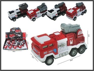 Samochód strażacki 10cm z napędem Hipo (HAT30)