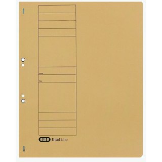 Skoroszyt oczkowy A4 beżowy karton 250g Elba (100551870)