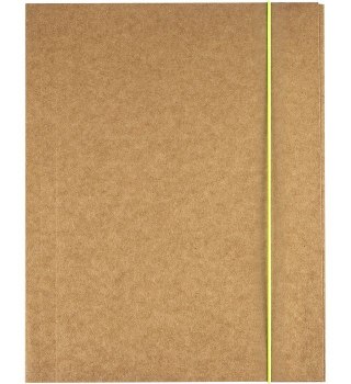 Teczka kartonowa na gumkę A4 brązowa 300g Kraftliner (120-1986)