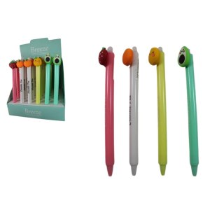 Długopis wymazywalny Owoce wkład niebieski 0,5mm Ktw (903024)