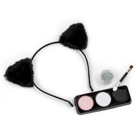 Farba do malowania twarzy kidea Zestaw z opaska kotek 3 kolor. Derform (FDTZKOKA)