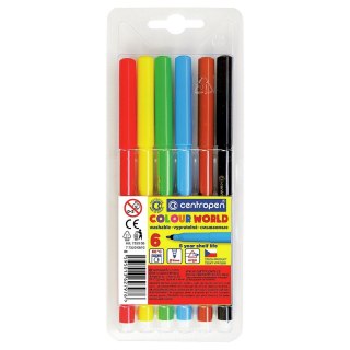 Flamaster 6 kol. Centropen (7550/06)