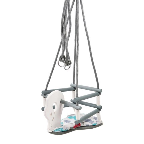 Huśtawka drewniana kolor łabędź Bączek (HSŁK4235)