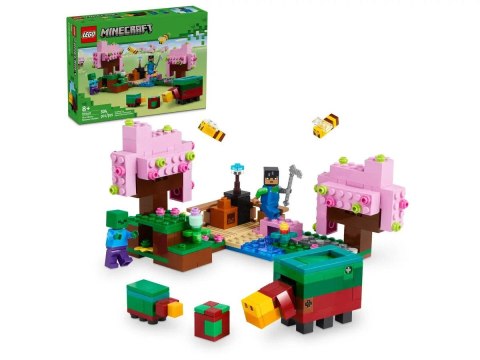 Klocki konstrukcyjne Minecraft Wiśniowy ogród Lego (21260)