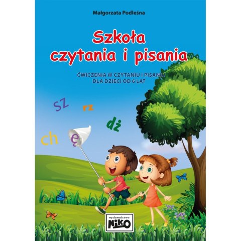 Książeczka edukacyjna szkoła czytania i pisania Niko