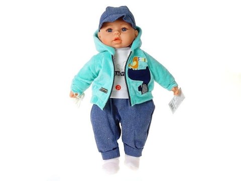 Lalka bobas z polskim głosem, śpiewa i mówi po polsku; Box [mm:] 450 Adar (565067)