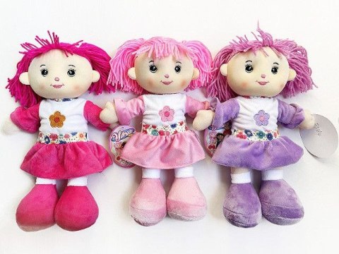 Lalka szmacianka 3 kolory [mm:] 350 Bigtoys (BLAL2884)
