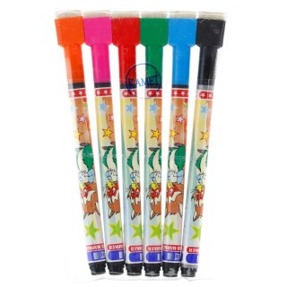 Marker suchościeralny marker POLO wkład mix 1,5-2,0mm okrągła końcówka Kamet