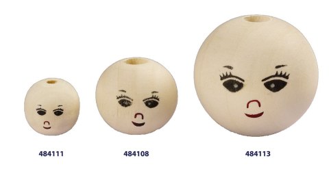 Ozdoba drewniana Craft-Fun Series koraliki Titanum (22TH401-5)