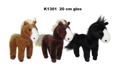 Pluszak koń z głosem 3 kolory [mm:] 200 Sun-Day (169471)