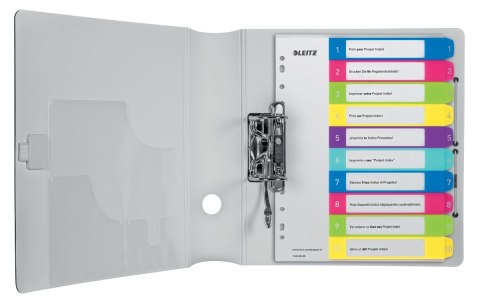 Przekładka numeryczna Wow z możliwością nadrukowania tekstu ekstraszerokie A4 biały 1-10 [mm:] 245x305 Leitz (12430000)