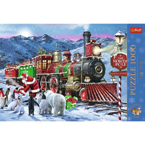 Puzzle Xmass Świąteczny pociąg Trefl (12087)